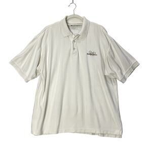 Walt Disney World Size XL Textured Knit Polo Shirt Embroidered Mickey Golf